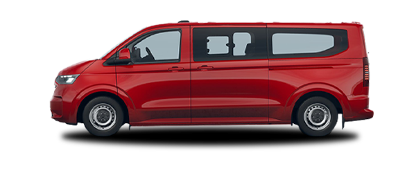 Volkswagen Transporter Derin Kırmızı Metalik Volkswagen Transporter Derin Kırmızı Metalik