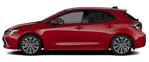 Toyota Corolla HB Egzotik Kırmızı Toyota Corolla HB Egzotik Kırmızı