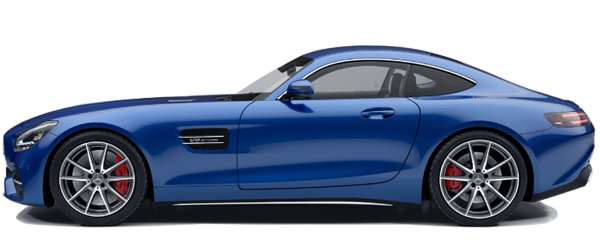 Mercedes AMG GT Coupe Parlak Mavi Metalik Mercedes AMG GT Coupe Parlak Mavi Metalik