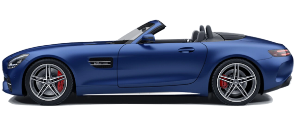 Mercedes AMG GT Roadster Parlak Mavi Mercedes AMG GT Roadster Parlak Mavi