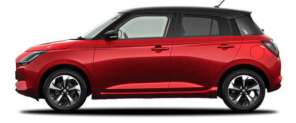 Suzuki Swift Hibrit Ateş Kırmızı Tavan Siyah Suzuki Swift Hibrit Ateş Kırmızı Tavan Siyah