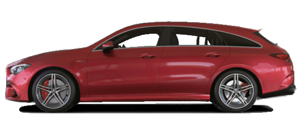 Mercedes CLA Shooting Brake Metalik Kırmızı Mercedes CLA Shooting Brake Metalik Kırmızı