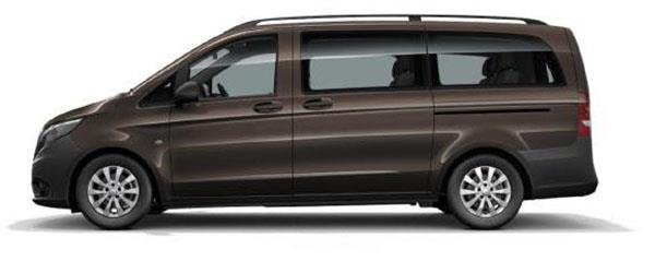 Mercedes Vito Tourer / Select Metalik Dolomit Kahverengi Mercedes Vito Tourer / Select Metalik Dolomit Kahverengi