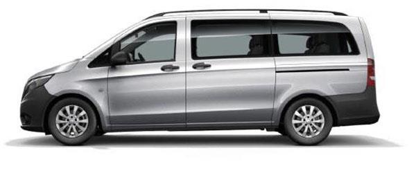 Mercedes Vito Tourer / Select Metalik Parlak Gümüş Mercedes Vito Tourer / Select Metalik Parlak Gümüş