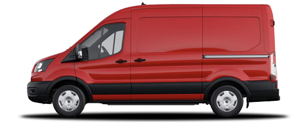 Ford Yeni E-Transit Van Spor Kırmızı Ford Yeni E-Transit Van Spor Kırmızı